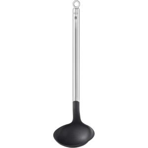Rösle Basics Line Slotted Turner Spatula with 13.5 in. Stainless Steel Handle(Sauce Ladle)