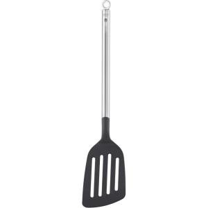 Rösle Basics Line Slotted Turner Spatula with 13.5 in. Stainless Steel Handle(Spatula)