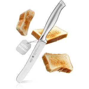 Rösle Basics Line Stainless Steel Serrated Universal Kitchen Knife, 5-inch Blande(Breakfast and Snack Knife)