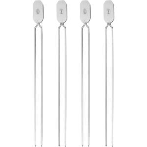 Rösle Kabob, Set of 4 Grill Skewers, One Size, Silver