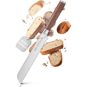 Rösle Masterclass Knife Collection, Bread Knife, 7.8-inch Blade