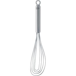 Rösle Stainless Steel Flat Whisk, 4 Wire, 10.6-inch