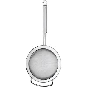 Rösle Stainless Steel Round Handle Kitchen Strainer, Fine Mesh, 9.5-inch, Silver(Fine Mesh)