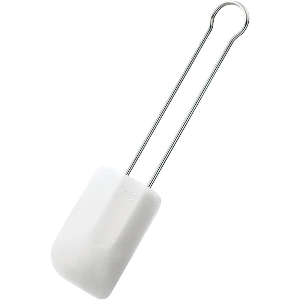 image:imageRosle Stainless Steel amp Silicone Flexible Spatula 12inchWhite