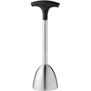 Rösle 12827 Stainless Steel Egg Topper with Silicone Handle Egg Cracker 5.6 in