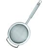 Rösle Stainless Steel Round Handle Kitchen Strainer, Fine Mesh, 4.7-inch,Silver(Coarse Mesh)