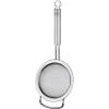 Rösle Stainless Steel Round Handle Kitchen Strainer, Fine Mesh, 4.7-inch,Silver(Fine Mesh)