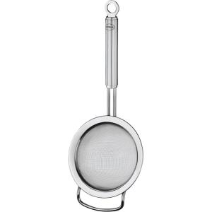 Rösle Stainless Steel Round Handle Kitchen Strainer, Fine Mesh, 4.7-inch,Silver(Fine Mesh)