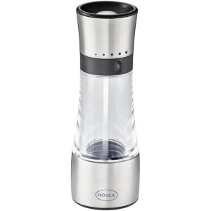 Spice Mill- SS/clear acrylic- Inverted- 5 grind levels
